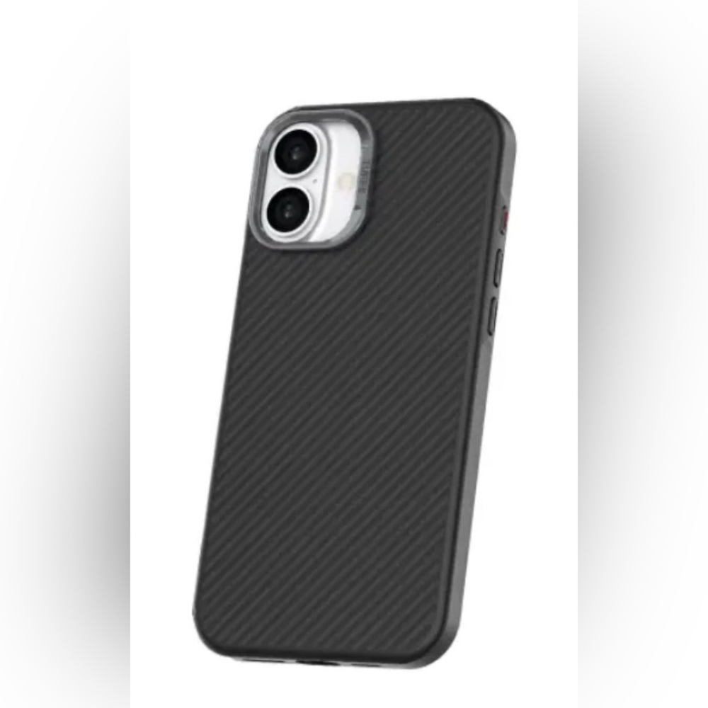 NIB TUFF8 Slim Carbon Rugged MagSafe Case For iPhone 16